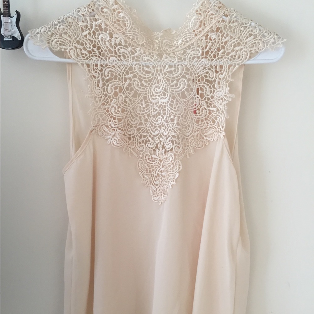 New Never Worn Lace Tank Top